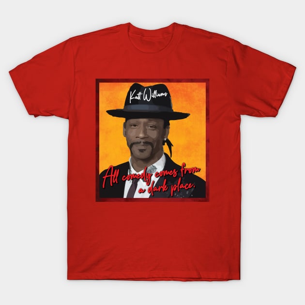 Katt Williams With Best Quotes T-Shirt by AqlShop